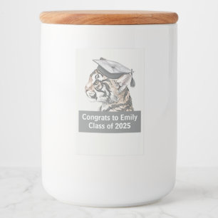 Studenten - Livsmedelsmärke Mat Etikett