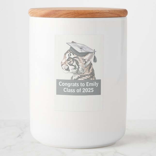 Studenten - Livsmedelsmärke Mat Etikett (Framsida)