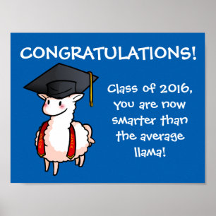 Studenten Llama Poster