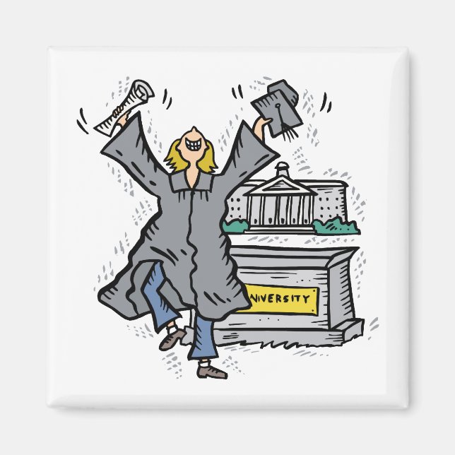 Studenten Magnet (Framsidan)