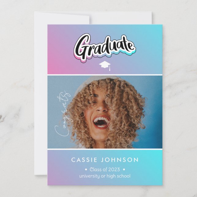 Studenten-meddelande Julkort (Framsida)