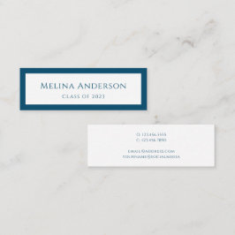 Studenten meddelande Student Simple Blue