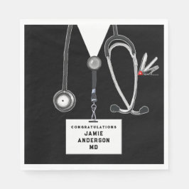 Studenten Medicinsk School Napkins Pappersservett