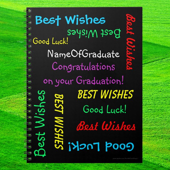 Studenten Memory Bok, ROLIGT Album, Black Anteckningsbok (Skapare uppladdad)