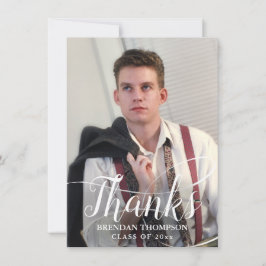 Studenten Modern Elegant-fotofil, Tack Kort