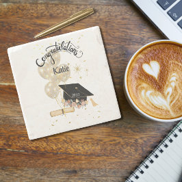 Studenten Modern Gift Stenunderlägg