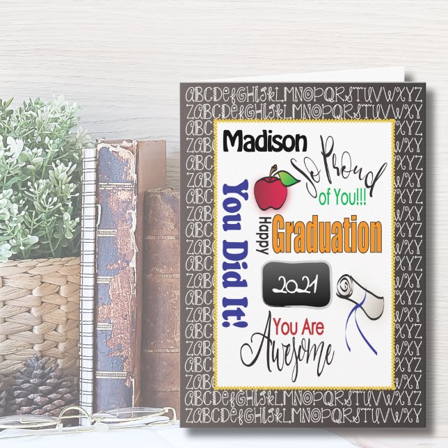 Studenten Modern Grattisar för lärare Kort (Skapare uppladdad)