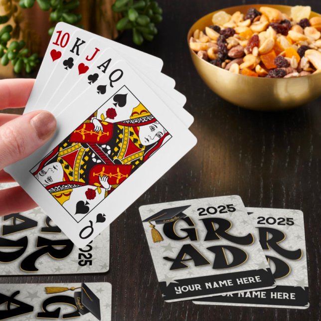 Studenten Modern Personlig Roligt Gift Idea Casinokort (Skapare uppladdad)