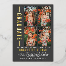 Studenten Modern Photo Template-Personlig