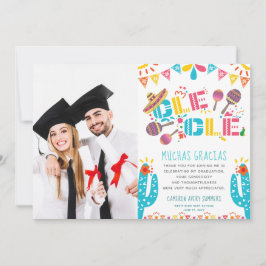 Studenten Muchas Gracias Fiesta - tackkort Tack Kort