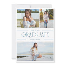 Studenten multifotoannonsering och grad party