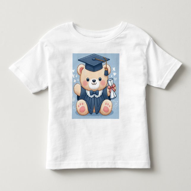 "Studenten Nalle Delight" T Shirt (Framsida)