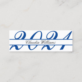 Studenten Namn-kort. Klassiskt infogningskort för