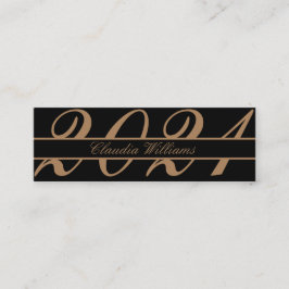 Studenten Namn-kort. Klassiskt infogningskort för