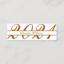 Studenten Namn-kort. Klassiskt infogningskort för