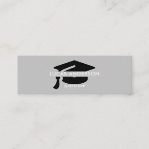 Studenten Namn-kort. Klassiskt infogningskort för