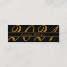 Studenten Namn-kort. Klassiskt infogningskort för 