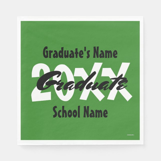 Studenten Napkins - HAMbyWG Pappersservett (Framsidan)