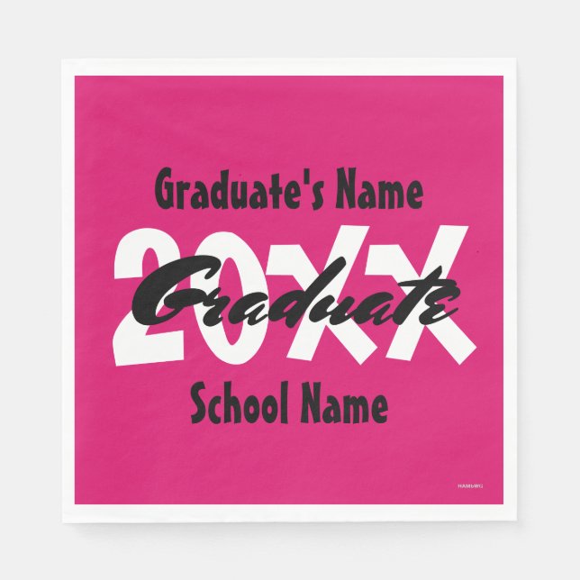 Studenten Napkins - HAMbyWG Pappersservett (Framsidan)