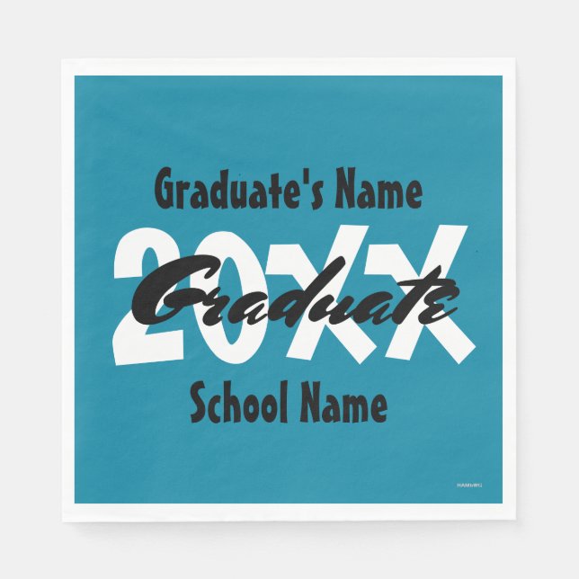 Studenten Napkins - HAMbyWG Pappersservett (Framsidan)