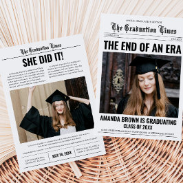 Studenten Newspaper Photo Studentfest Inbjudningar