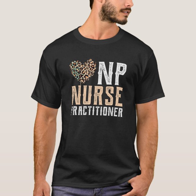 Studenten NP APRN Nurse Grad 2021 Funny Nurse Pra T Shirt (Framsida)