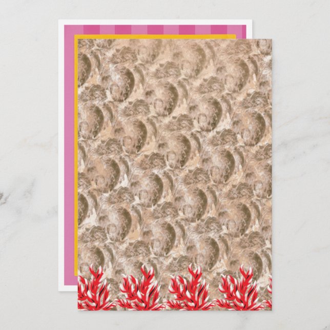 Studenten och Födelsedagsfest inbjudan (Fram/baksida)