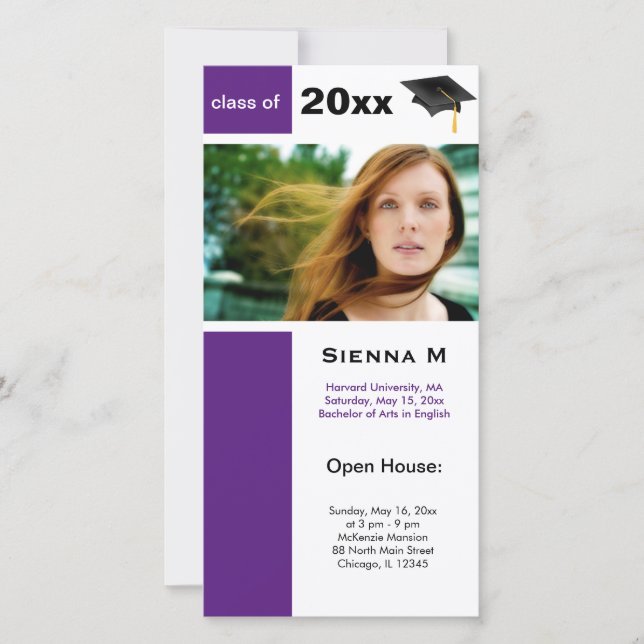 Studenten Open House (Mörk Orchid) (Framsida)