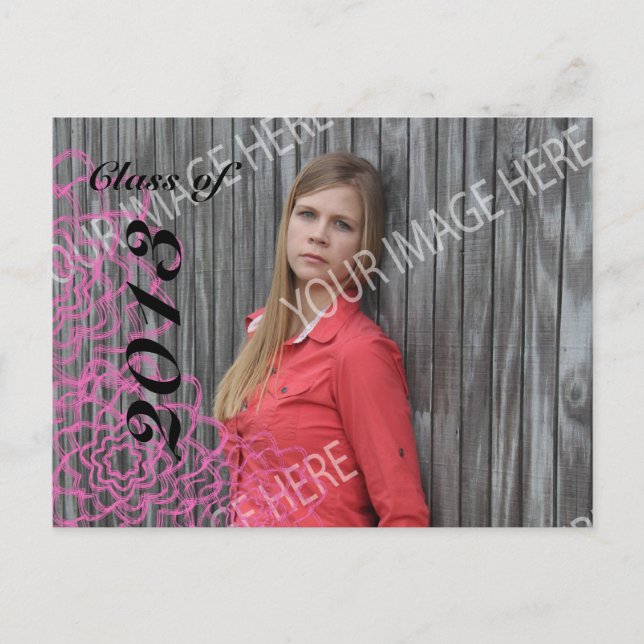 Studenten Open House-vykort Meddelande Vykort (Framsida)