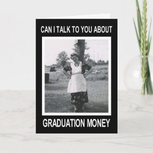 Studenten Pengar - FUNNY Kort