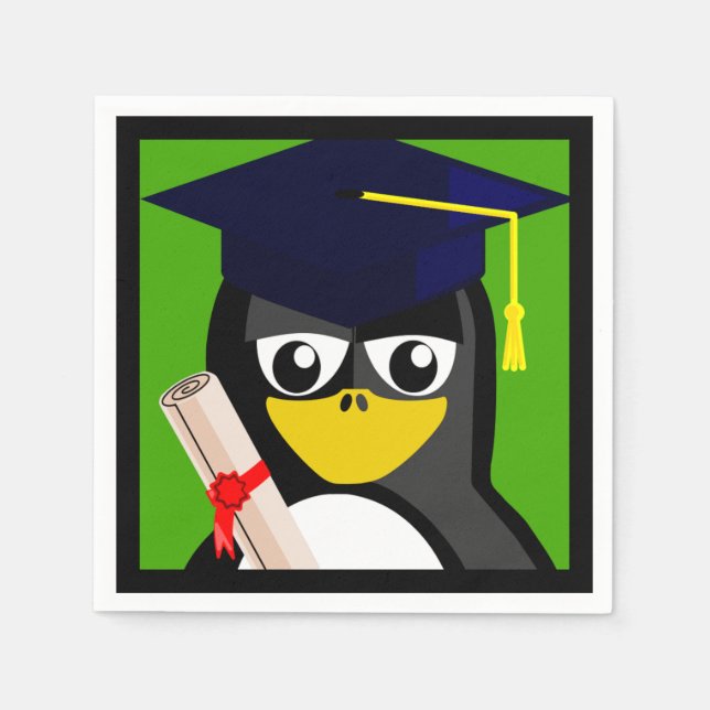 STUDENTEN PENGUIN PAPPERSSERVETT (Framsidan)