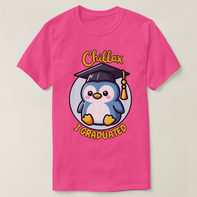 Studenten penguin t shirt (Design framsida)