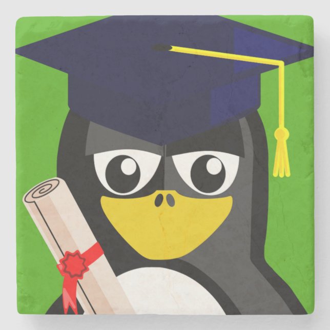 STUDENTEN PENGUIN UNDERLÄGG STEN (Framsidan)