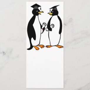 Studenten Penguins Tecknad Meddelande