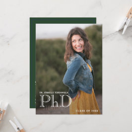 Studenten PhD-annons Fotovit Grönt