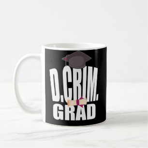 Studenten PhD för doktorkriminologiDCrim doktorat Kaffemugg