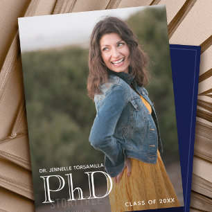 Studenten PhD-meddelande om fotovit blått