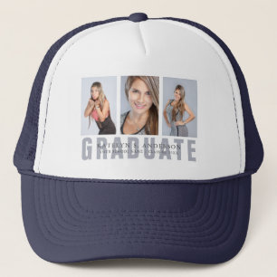 Studenten Photo Collage Anpassningsbar Keps