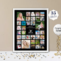 Studenten Photo Collage CLASS of Black Party