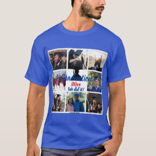 Studenten Photo Collage Personlig T-shirt