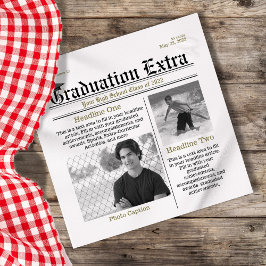 Studenten Photo Modern Coola Roligt Facts Newspape Pappersservett