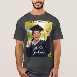 Studenten Photo Proud Pappa T-Shirt