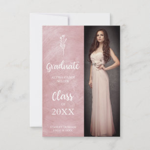 Studenten Photo Trendig Rosa Metall Effekt