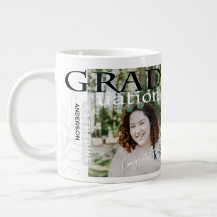 Studenten Poster formaterad fotovit Jumbo Mugg
