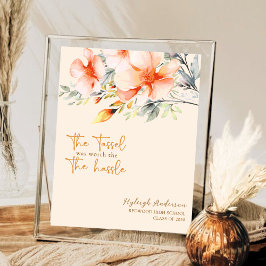 Studenten Poster | Tassel var värd Hassle