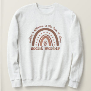 Studenten-presenter för Social Worker-uppskattning T Shirt