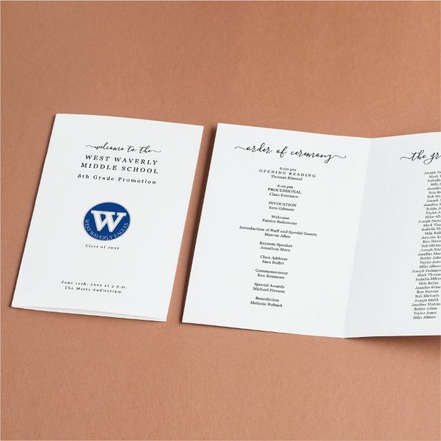 Studenten-program (1 kolumnversion) Flyer (Skapare uppladdad)