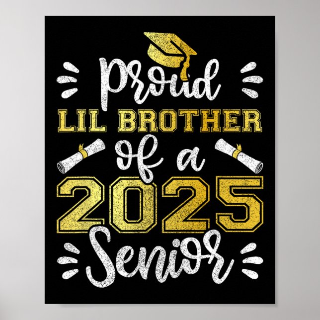 Studenten Proud Lil Brother, 2025 års ledande rede Poster (Framsidan)
