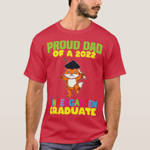 Studenten Proud Pappa 2022 Kindergarten Student 12 T Shirt