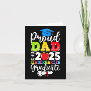 Studenten proud Pappa of CL of 2025 Kindergarten G Kort